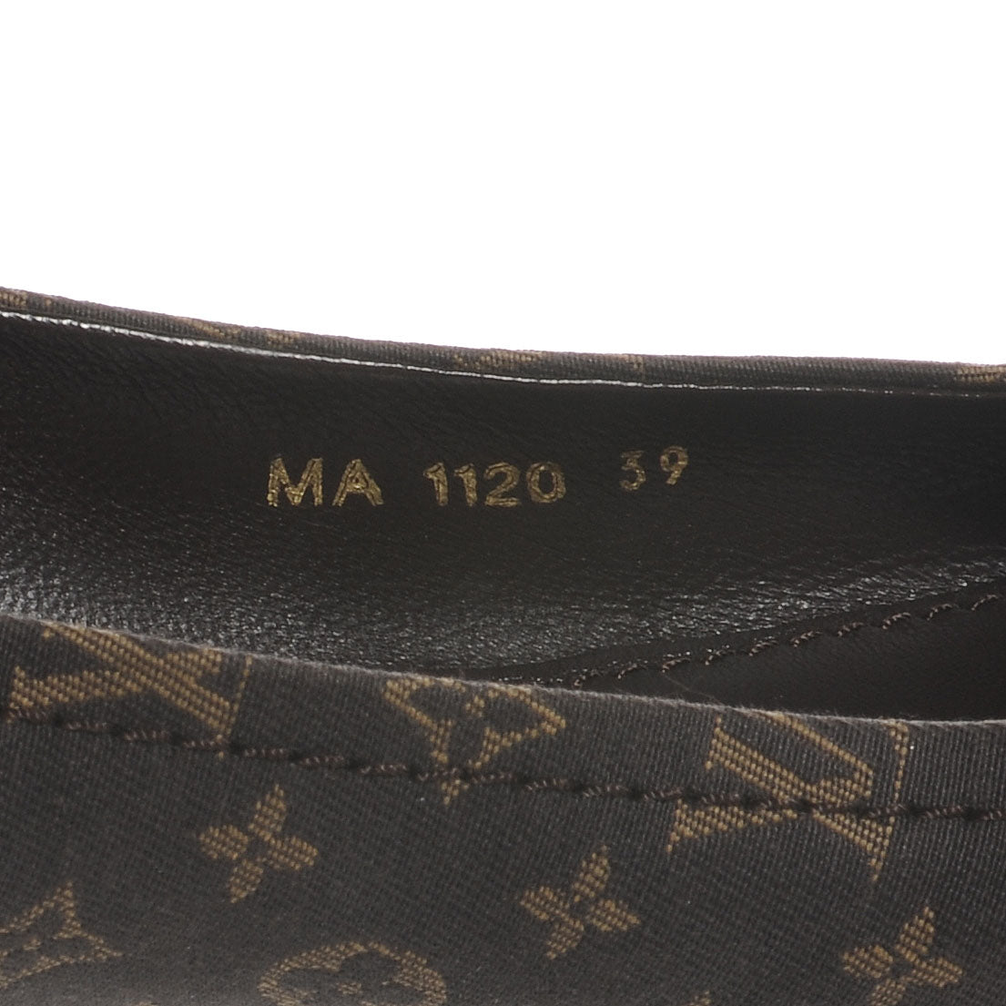 Louis Vuitton Monogram Debbie Ballerina Flats 39 Fusain 8 of 8