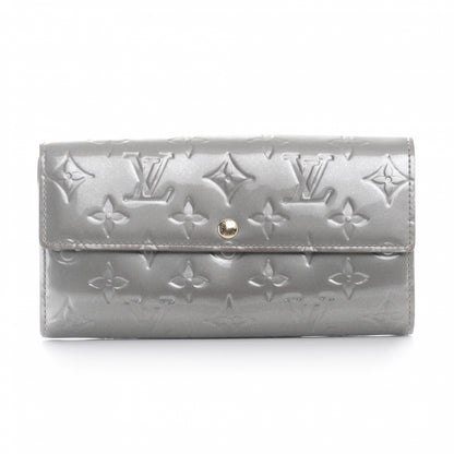 Louis Vuitton Vernis Sarah Wallet Gris Art Deco 1 of 9