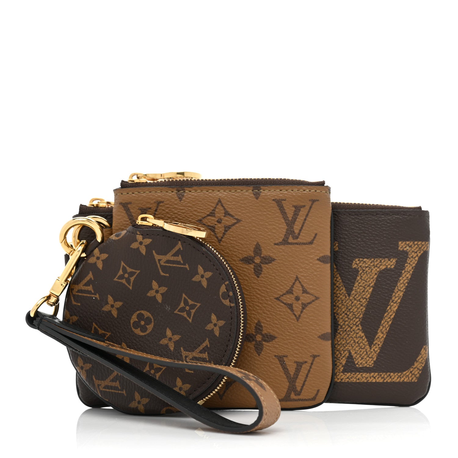 Louis Vuitton Reverse Monogram Giant Trio Pouch 1 of 14