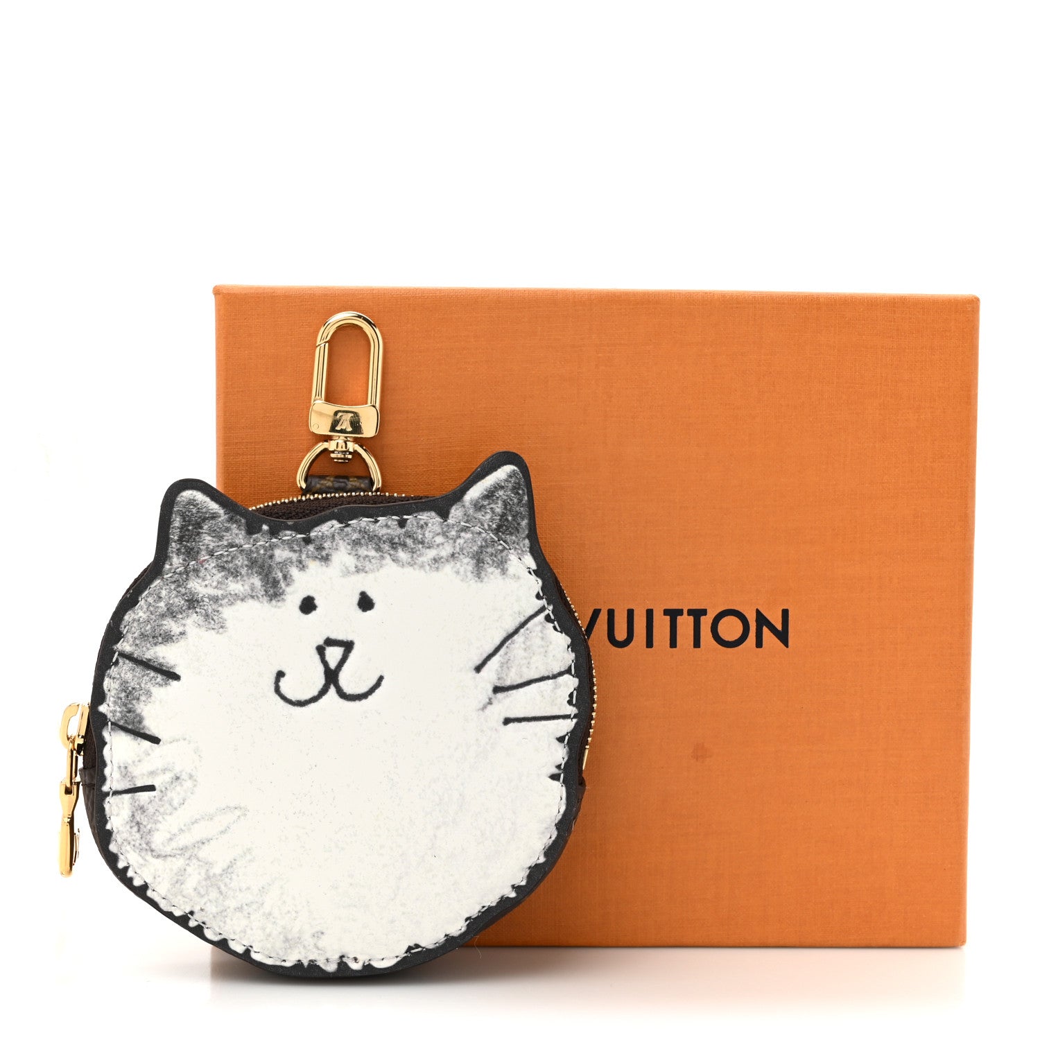 Louis Vuitton Monogram Kitty Coin Purse 7 of 7