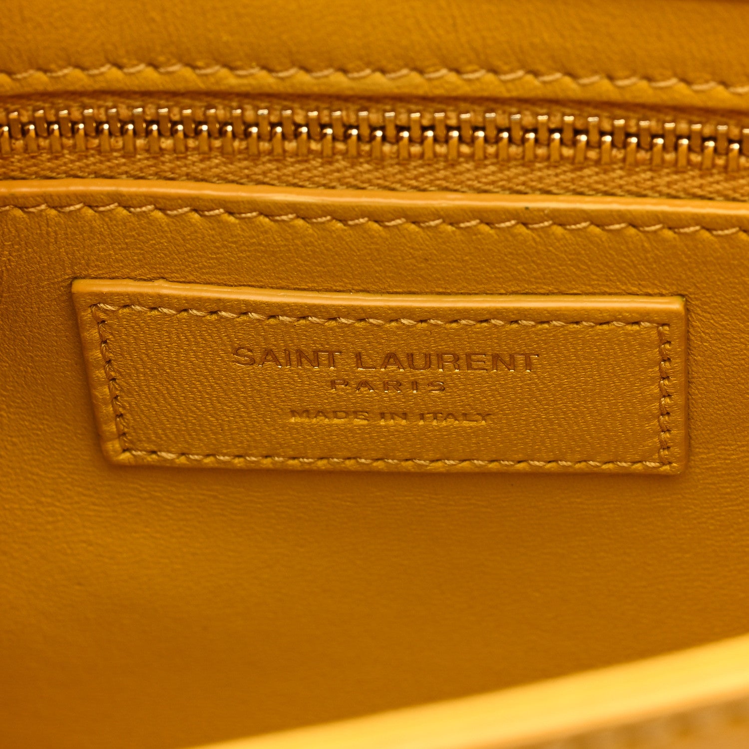 Saint Laurent Eelskin Le 5 A 7 Hobo Mimosa Yellow 6 of 8