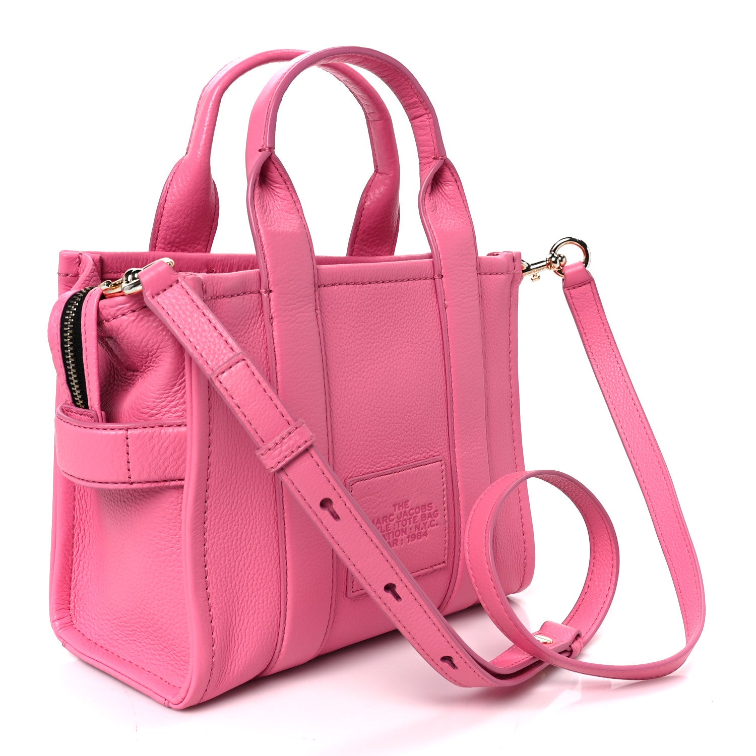 Marc Jacobs Grained Calfskin Small The Tote Bag Morning Glory 3 of 11