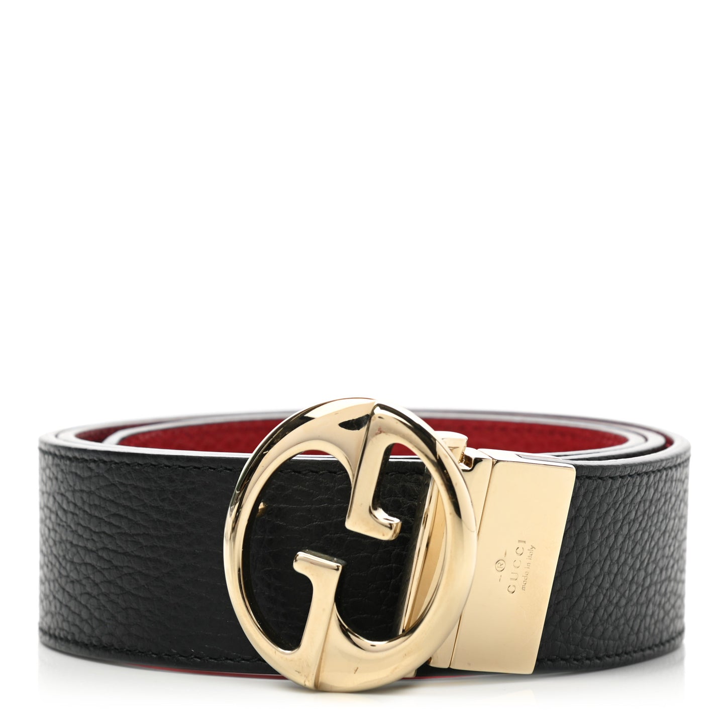 Calfskin 1973 Reversible Belt 90 36 Black Red
