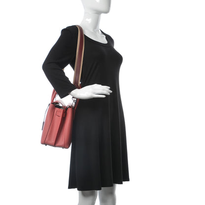 MCM Grained Calfskin Medium Milla Tote Pink 2 of 12