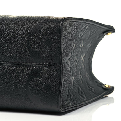 Louis Vuitton Empreinte Monogram Giant Onthego PM Black 6 of 9
