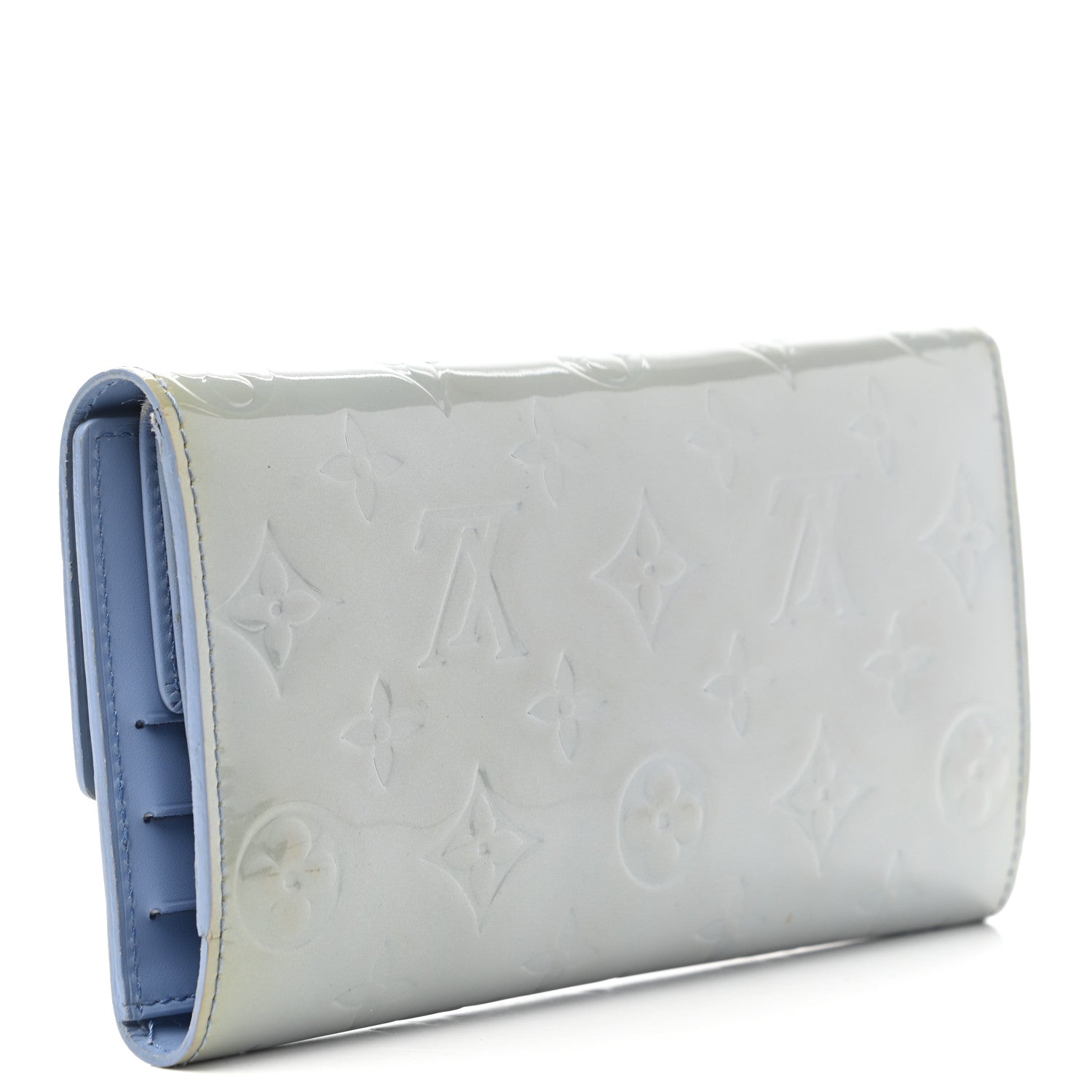 Louis Vuitton Vernis Sarah Wallet Lavender 2 of 12