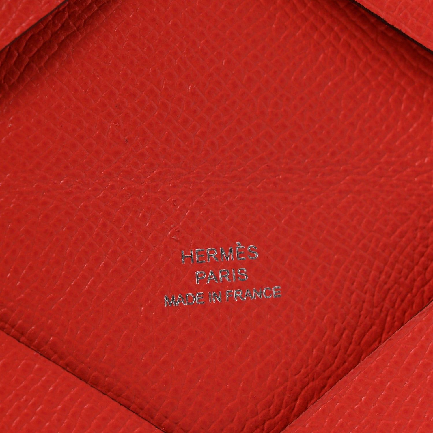 Hermes Epsom Calvi Card Case Rose Jaipur 6 of 7