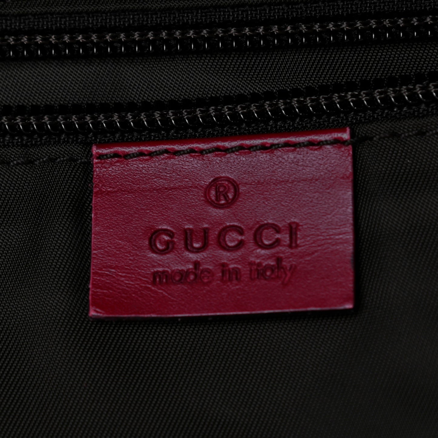 GG Monogram Web Medium Collapsable Carry On Duffle Beige Red