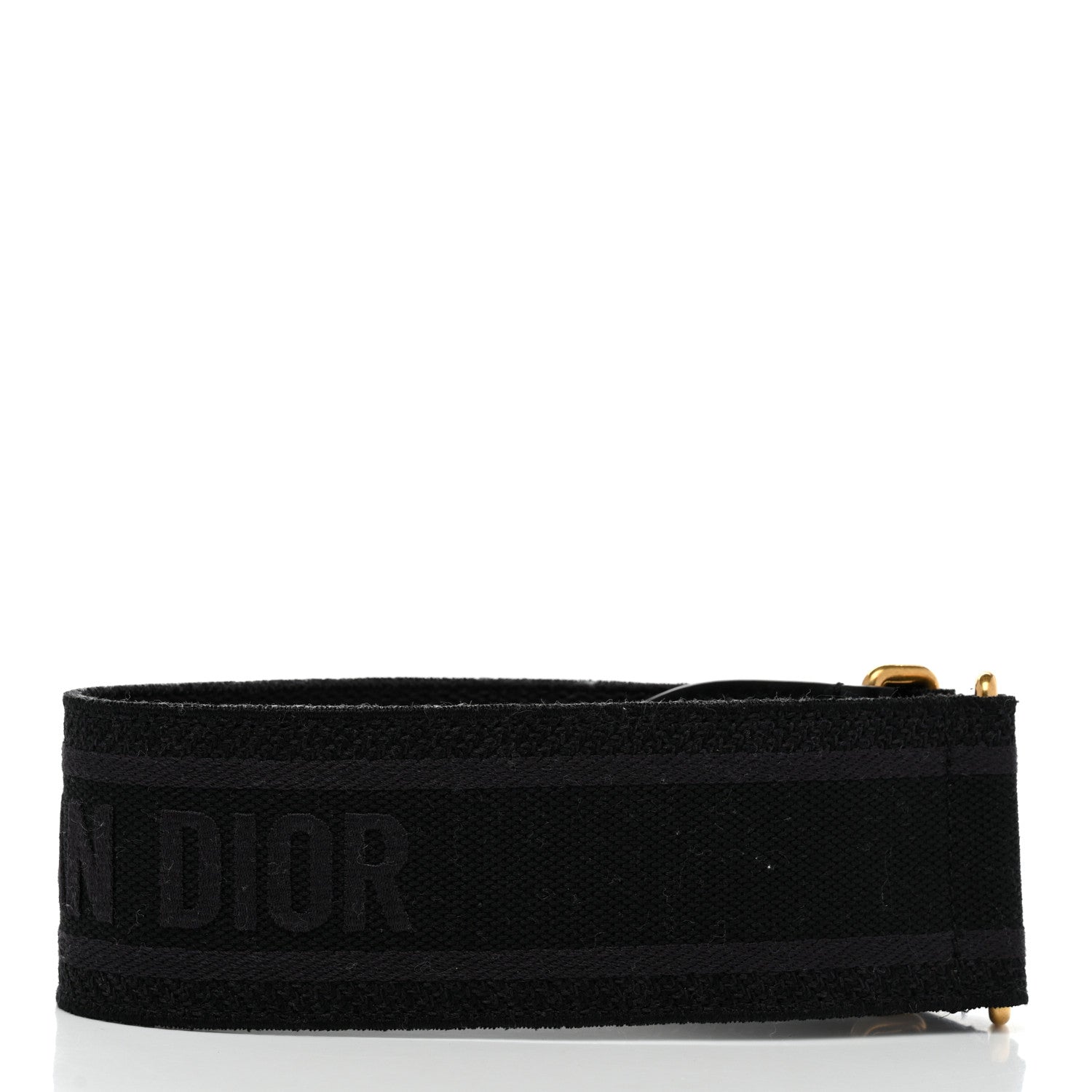 Christian Dior Canvas Embroidered Large Book Belt 75 30 Anthracite 2 of 5