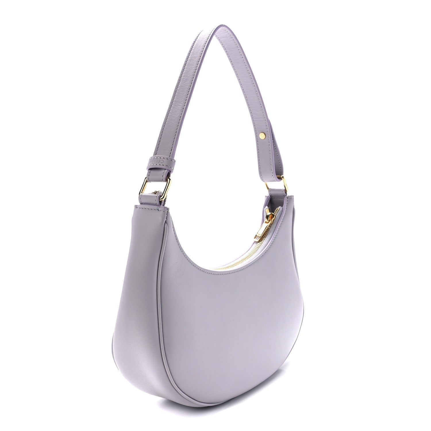 Celine Smooth Calfskin Ava Shoulder Bag Lavender Grey 3 of 10