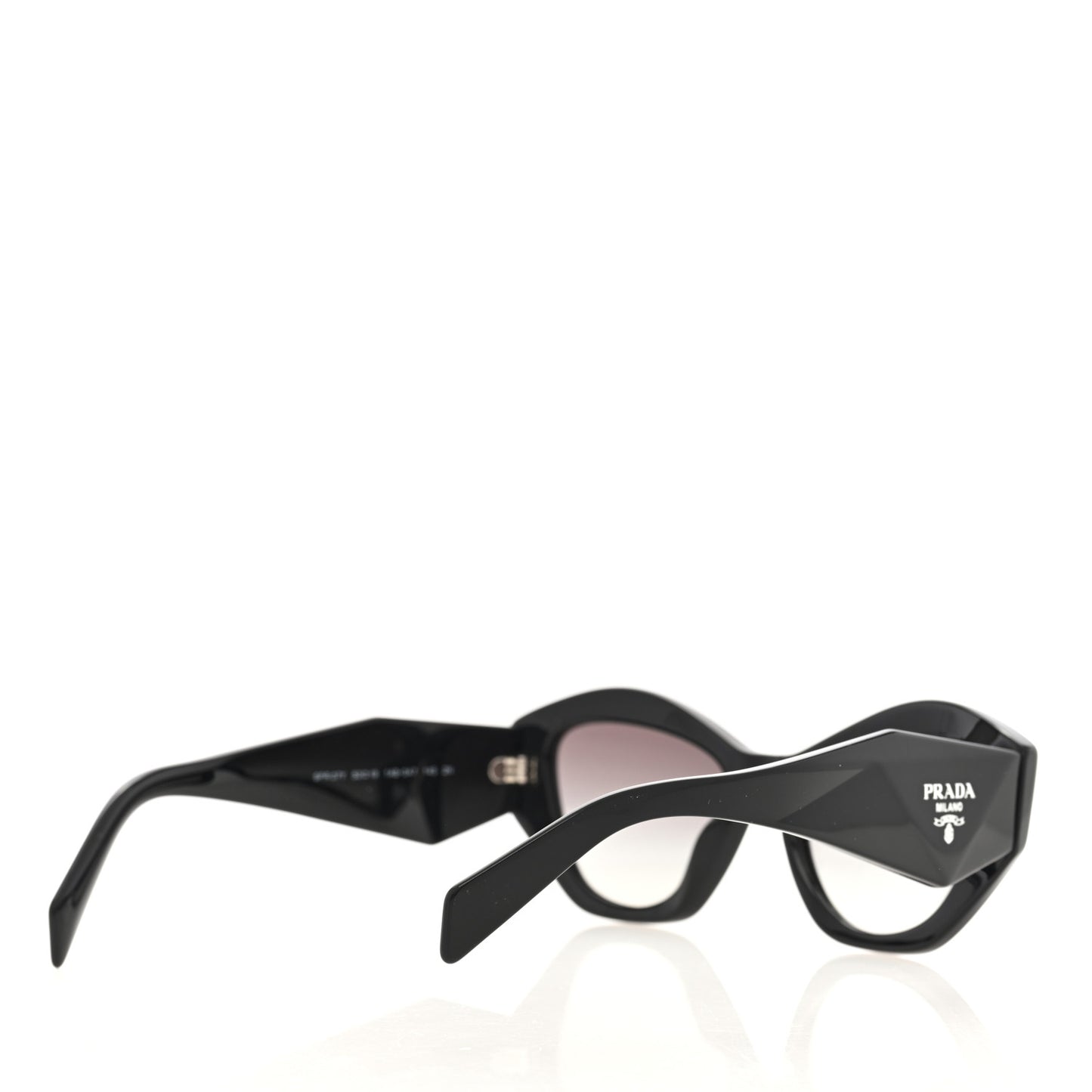 Acetate Symbole Sunglasses SPR 07Y Black