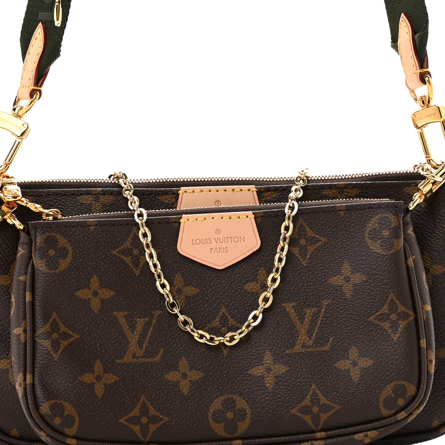Monogram Multi Pochette Accessories Kaki