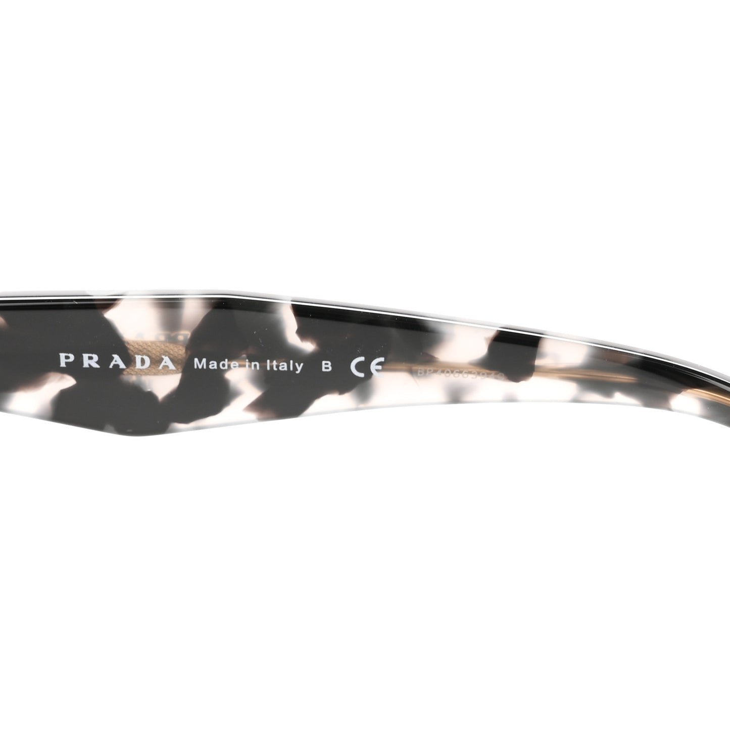 Acetate Sunglasses SPR 16R Black Tortoise Grey