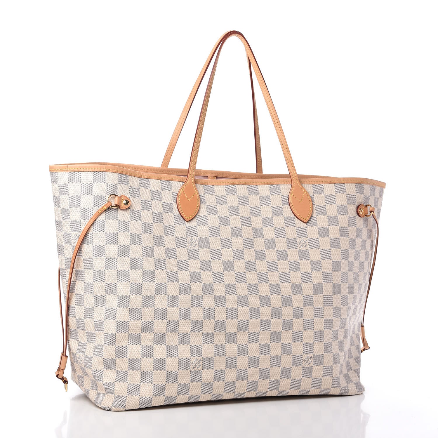 Louis Vuitton Damier Azur Neo Neverfull GM Rose Ballerine 3 of 11