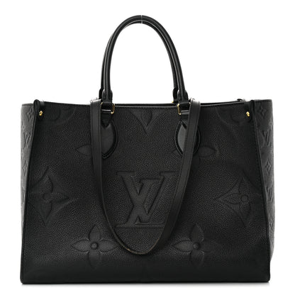 Louis Vuitton Empreinte Monogram Giant Onthego MM Black 1 of 25