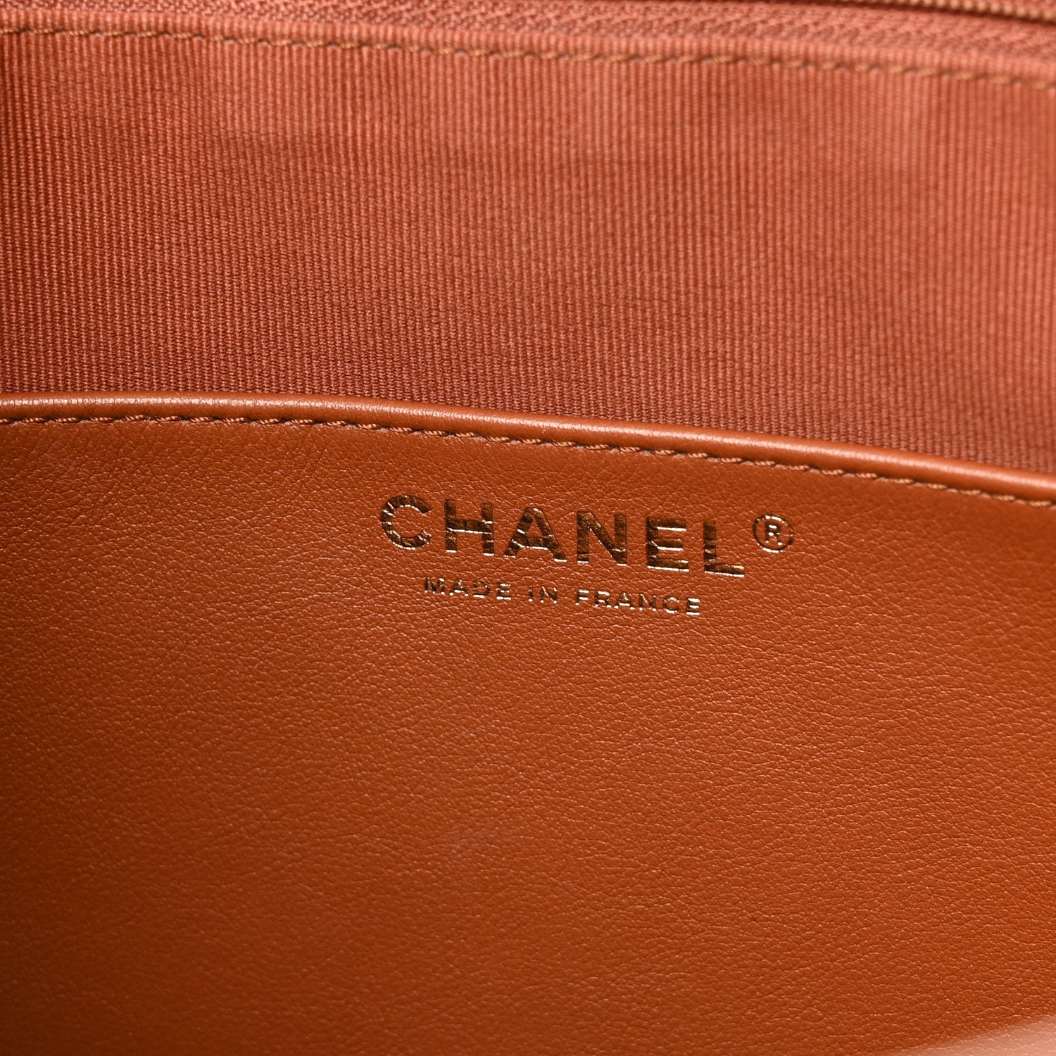 Chanel Calfskin Quilted Braided Handle Chain Hobo Brown 6 of 10
