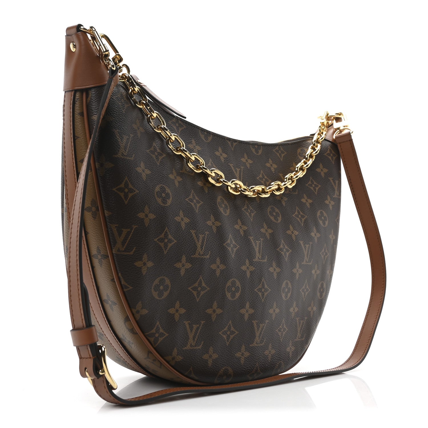 Louis Vuitton Reverse Monogram Loop Hobo 4 of 10
