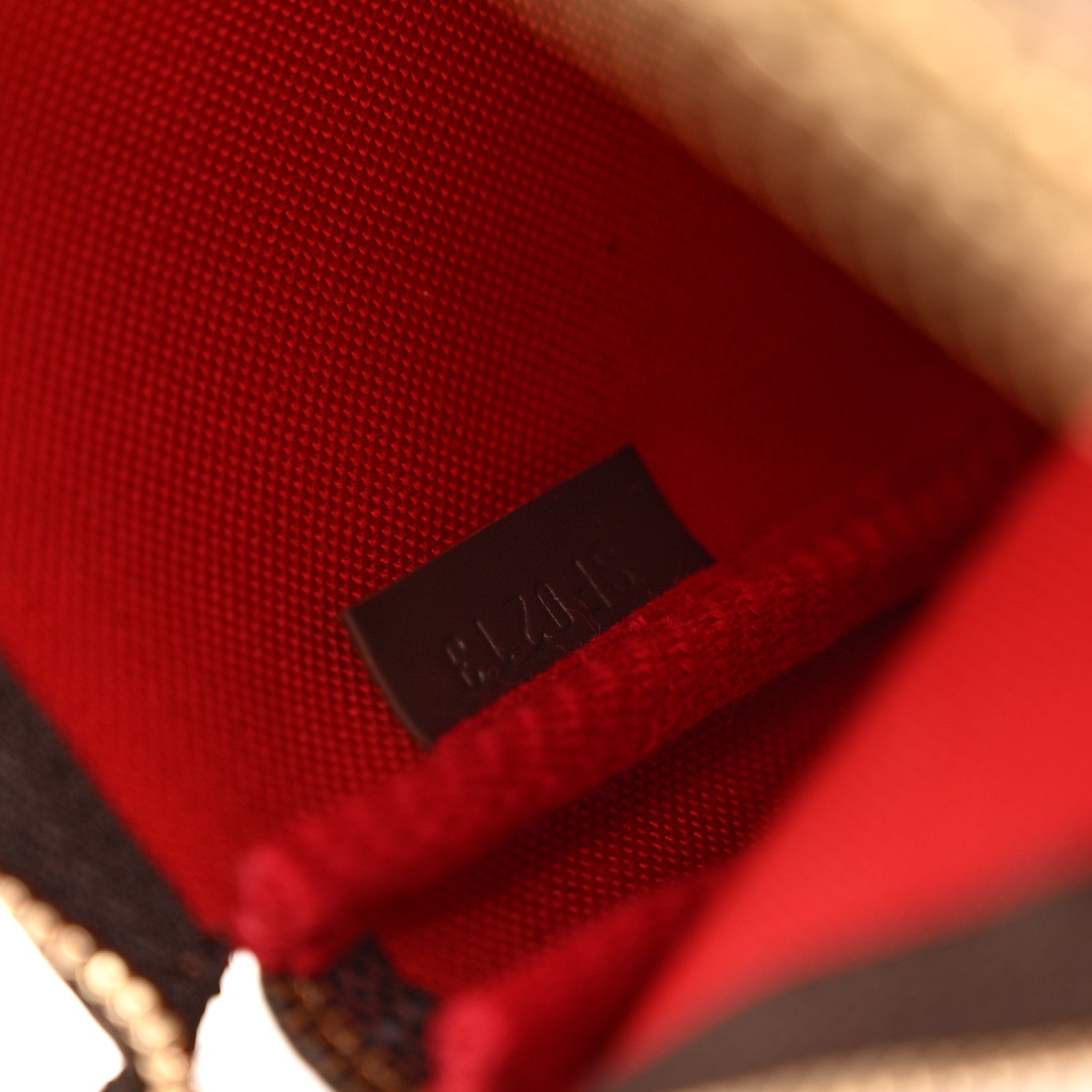 Louis Vuitton Damier Ebene Mini Pochette Accessories 7 of 8