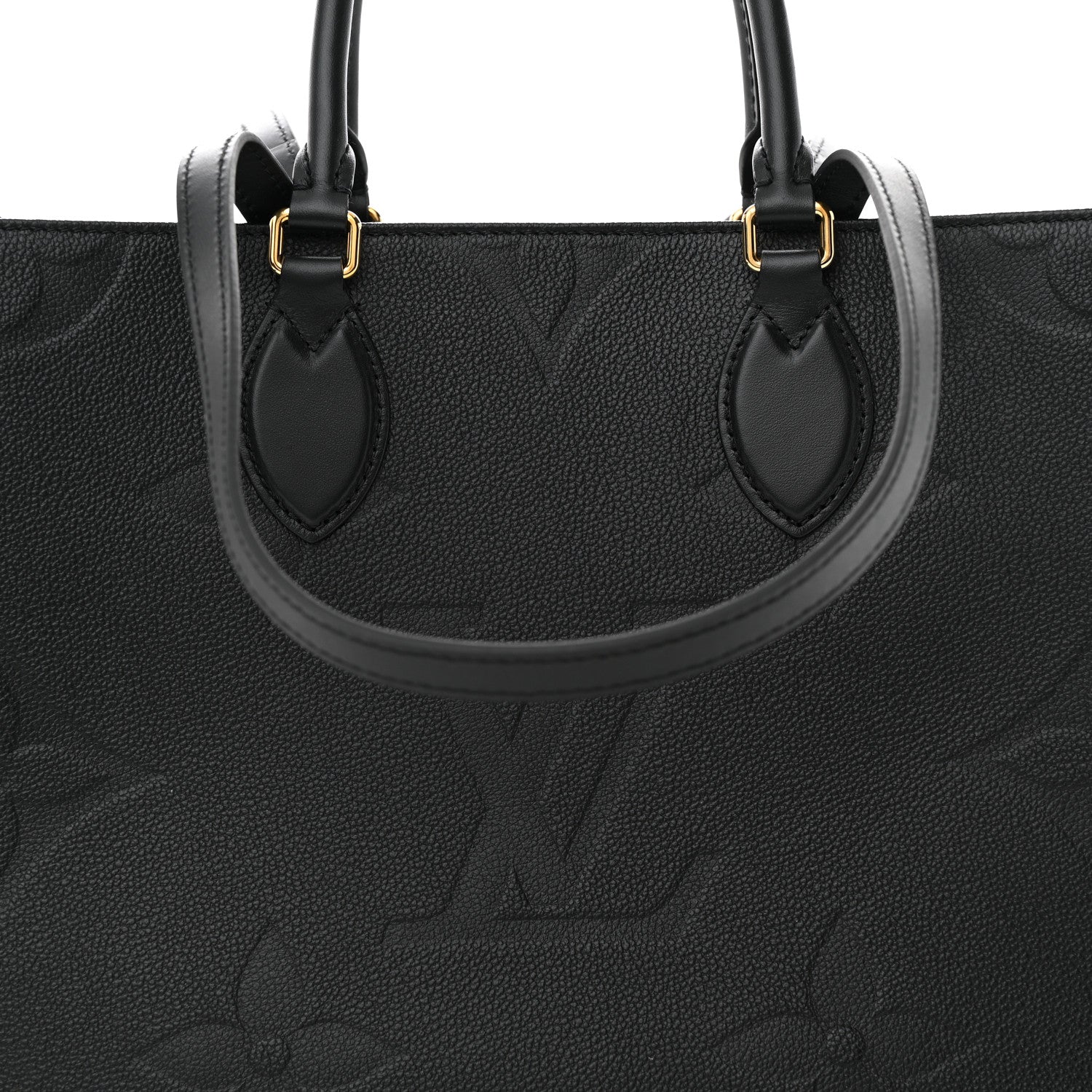 Louis Vuitton Empreinte Monogram Giant Onthego MM Black 7 of 10