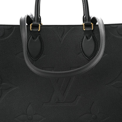 Louis Vuitton Empreinte Monogram Giant Onthego MM Black 7 of 10