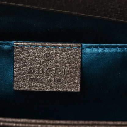 Gucci GG Supreme Monogram Web Small Ophidia Chain Shoulder Bag Brown 6 of 9