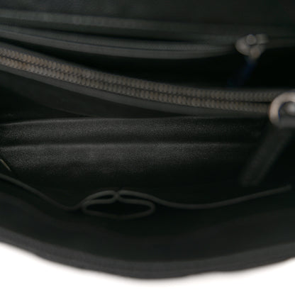 Chanel Caviar Lizard Quilted Large Coco Handle Flap Black 5 of 11