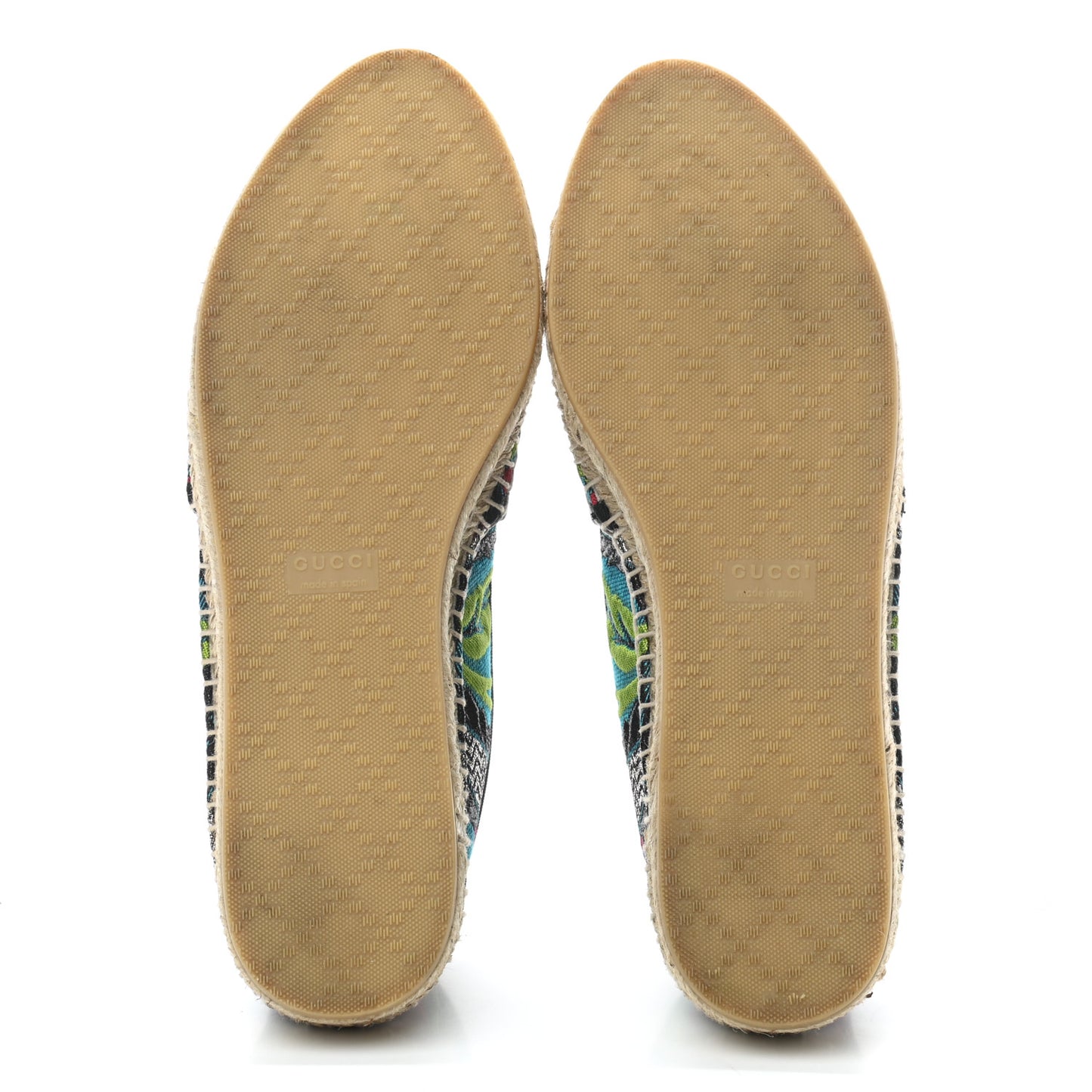 Tapestry Brocade Blind For Love Espadrilles 37 Acquamarine Green Black
