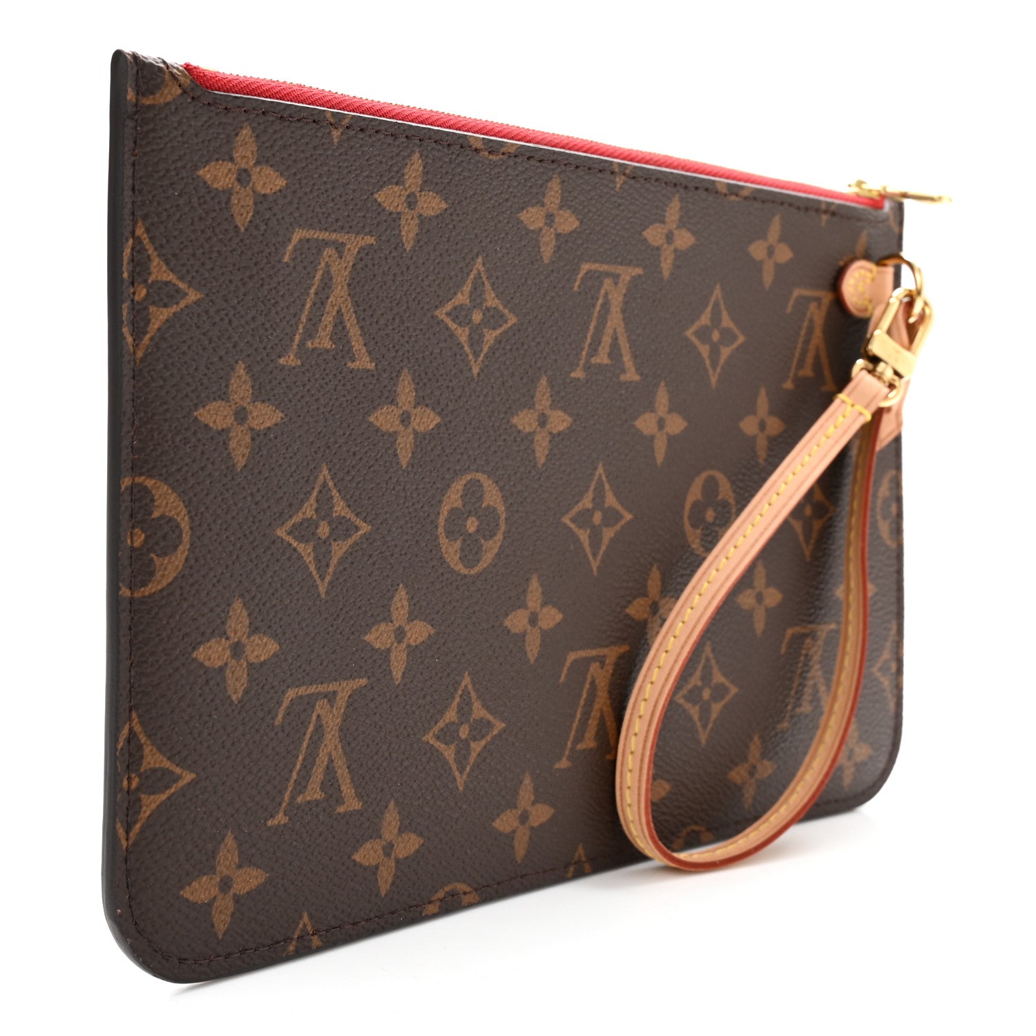 Louis Vuitton Monogram Neverfull MM GM Pochette Cherry 3 of 6