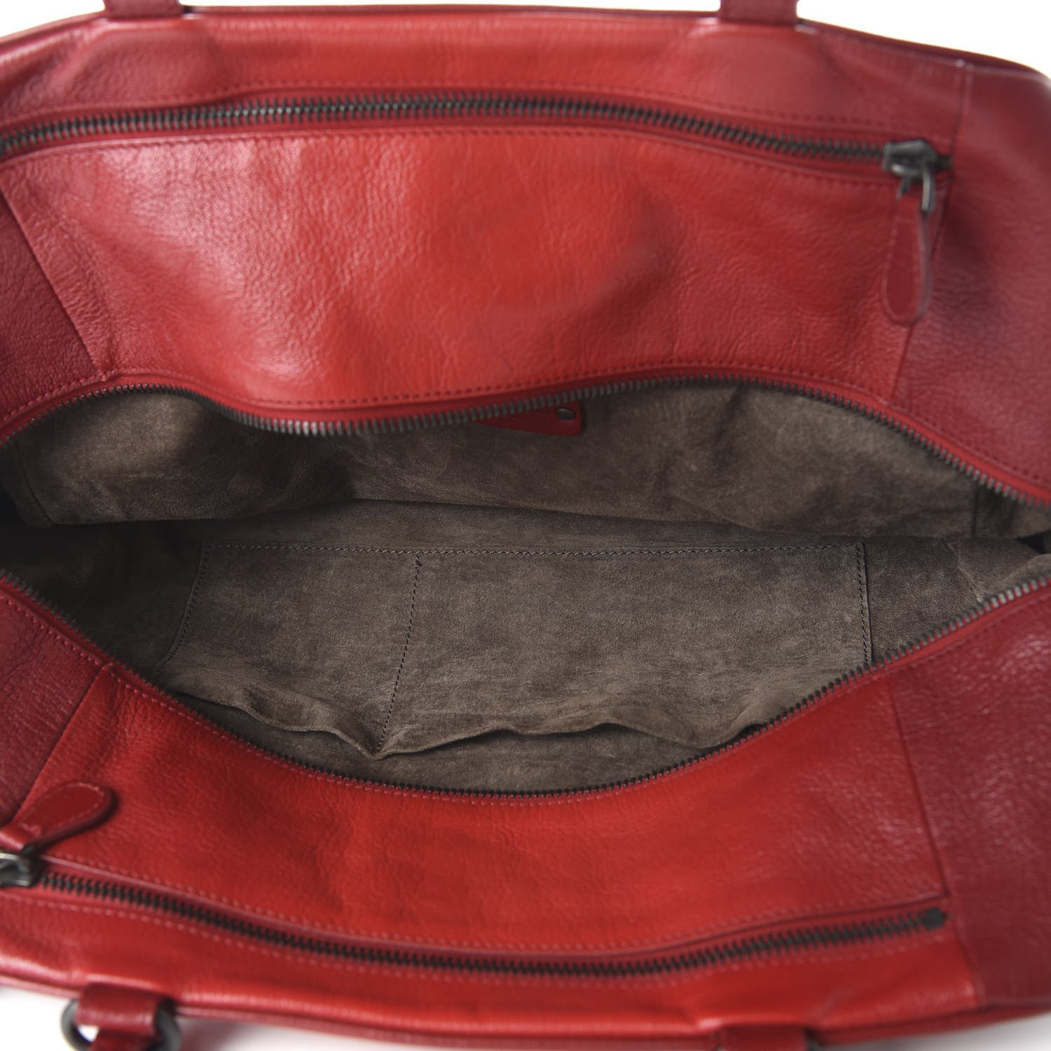 Bottega Veneta Madras Goatskin Sfumato Heritage Brera Bright Red 5 of 9