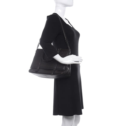 Bottega Veneta Nappa Intrecciato Satchel Black 3 of 12