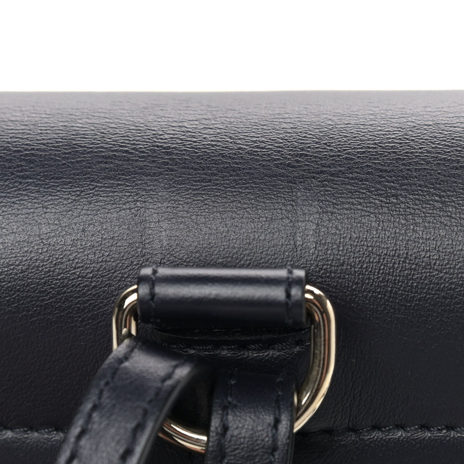 Chloe Calfskin Quilted Mini Faye Backpack Black 9 of 9