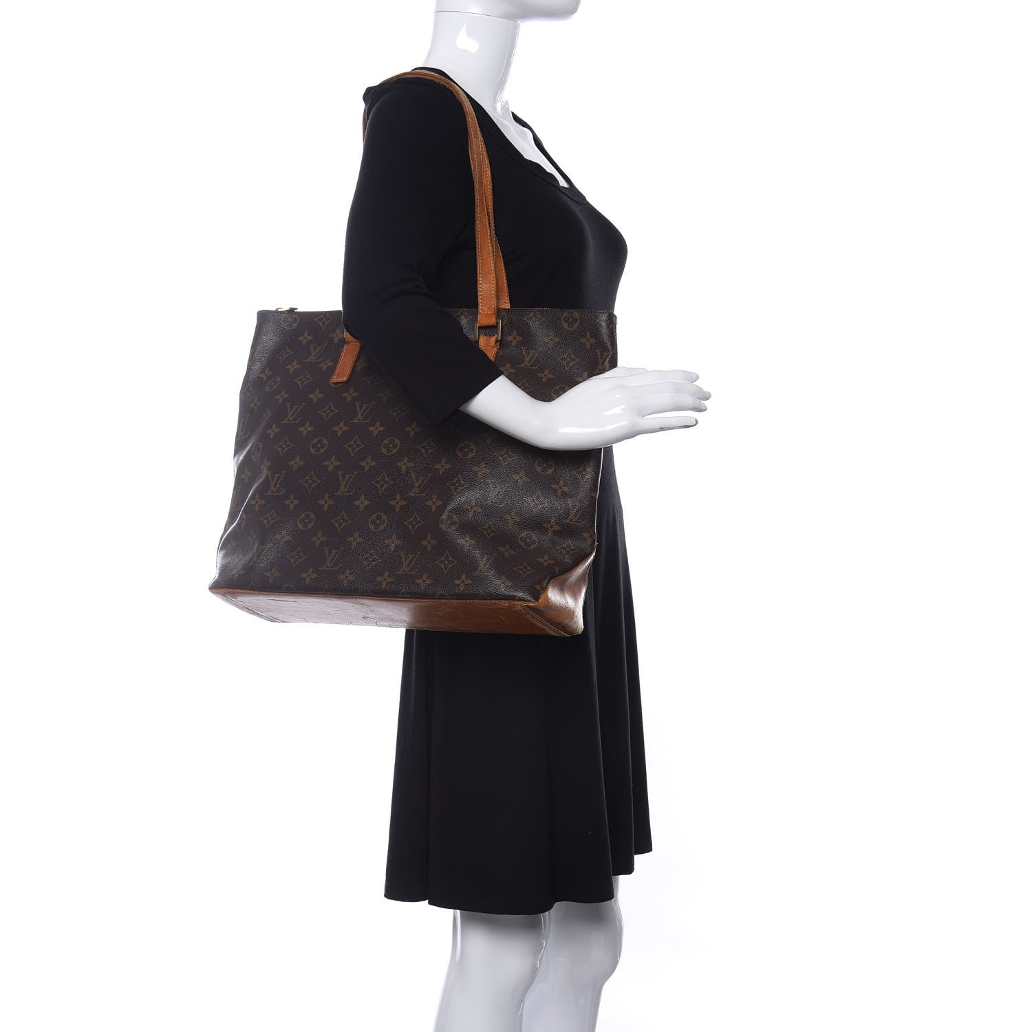 Louis Vuitton Monogram Cabas Mezzo 2 of 9