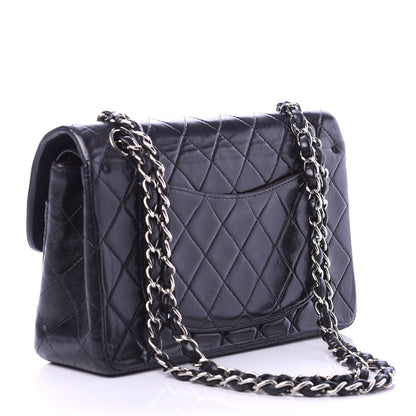 Chanel Lambskin Quilted Small Double Flap Black 3 of 10