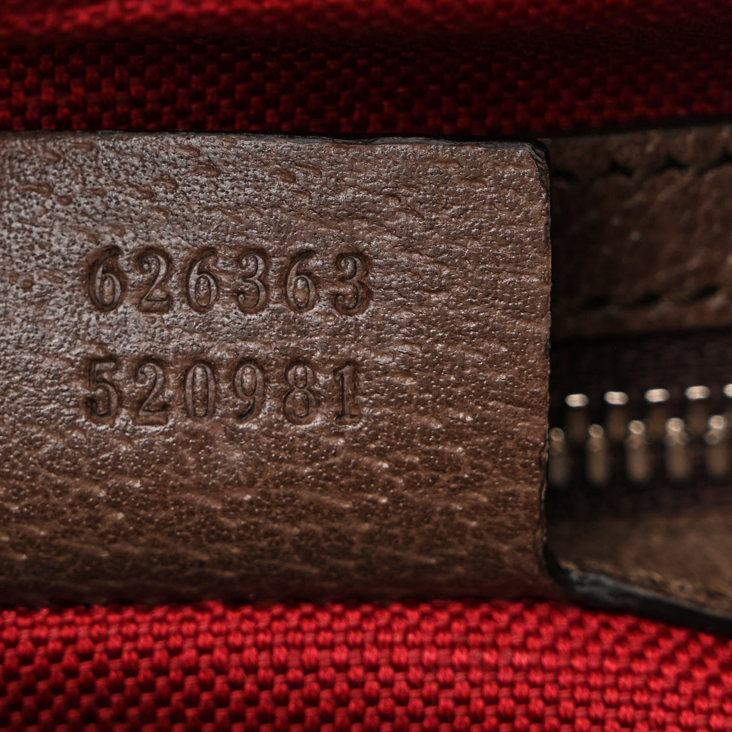 Gucci GG Supreme Monogram Textured Calfskin Square Messenger Bag Beige Ebony New Acero 7 of 10
