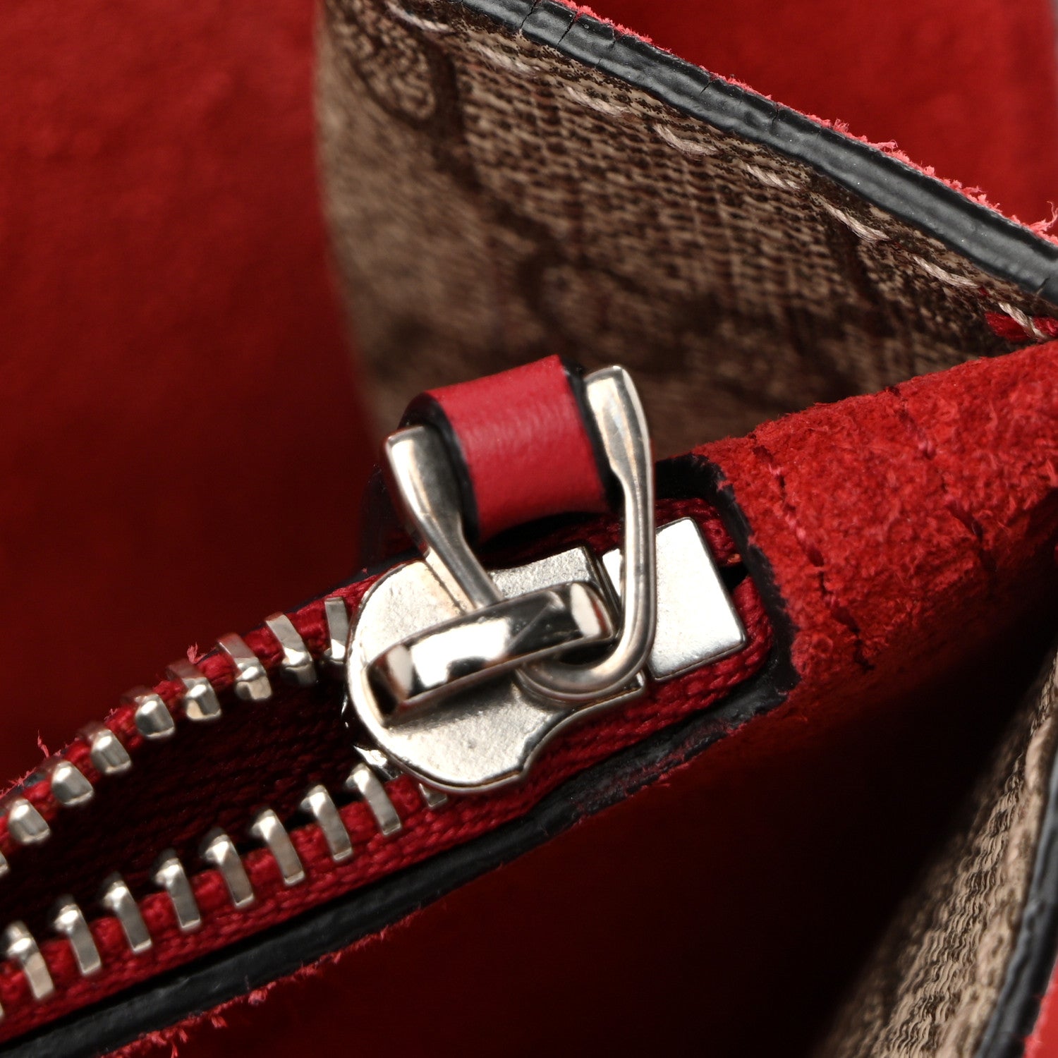 Gucci GG Supreme Monogram Small Dionysus Shoulder Bag Red 1893322