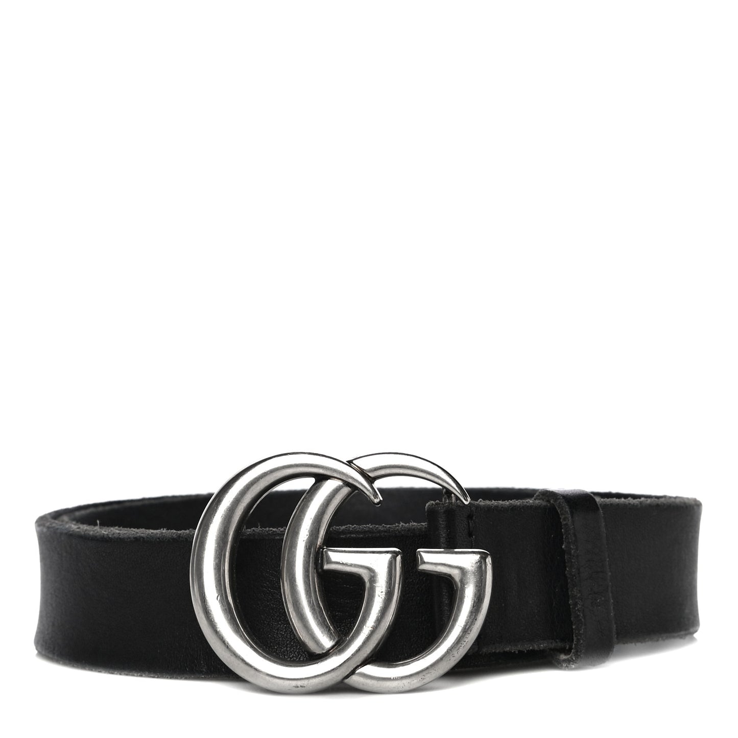 Faded Calfskin Double G 30mm Belt 85 34 Black
