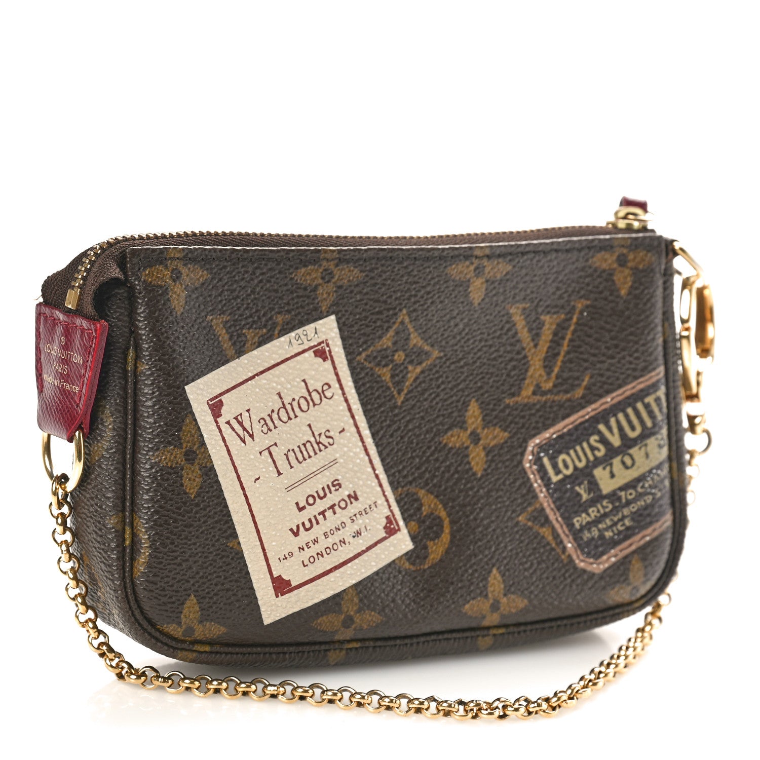 Louis Vuitton Monogram Stamp Mini Pochette Accessories 3 of 9