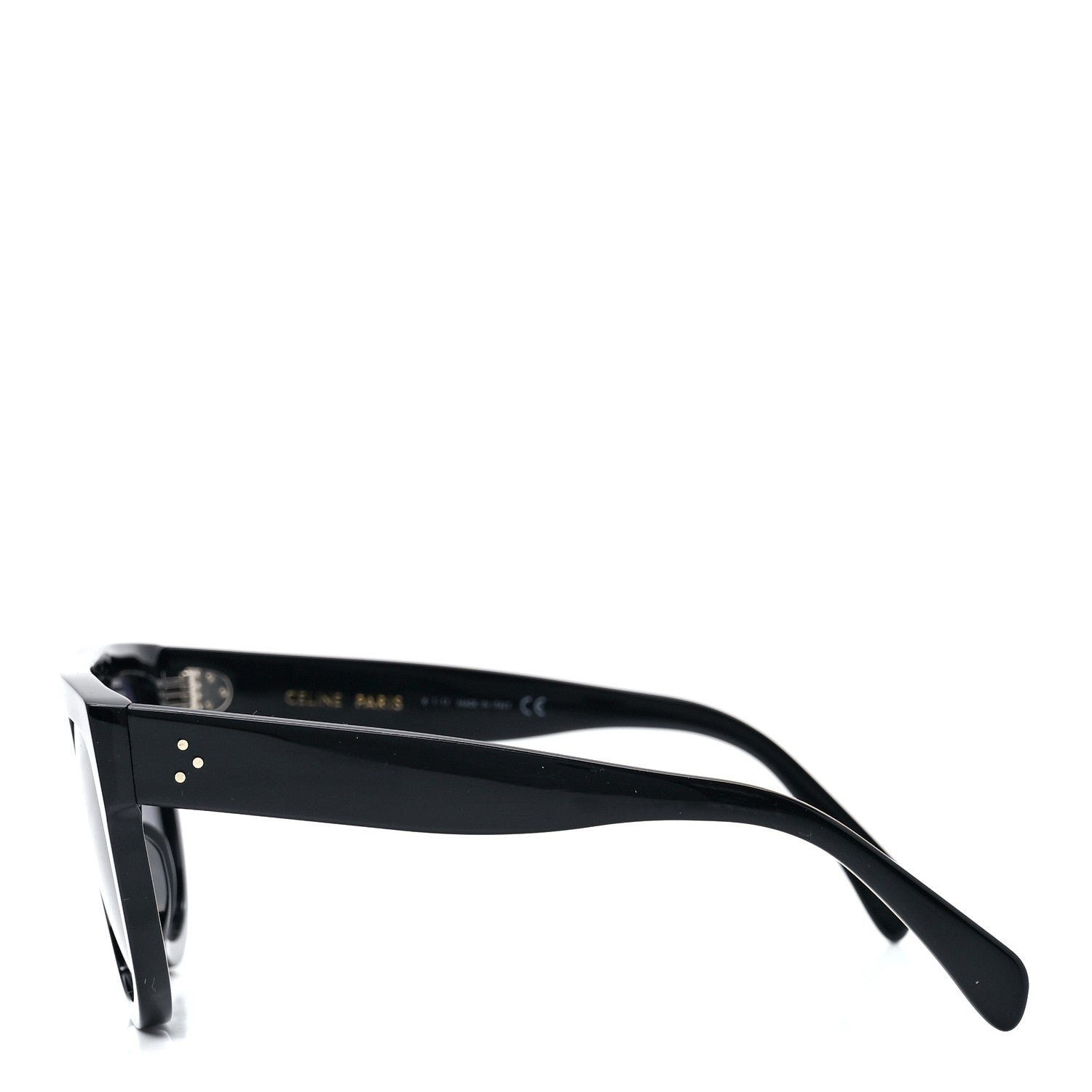 Celine Polarized Sunglasses CL4001IN Black 3 of 7