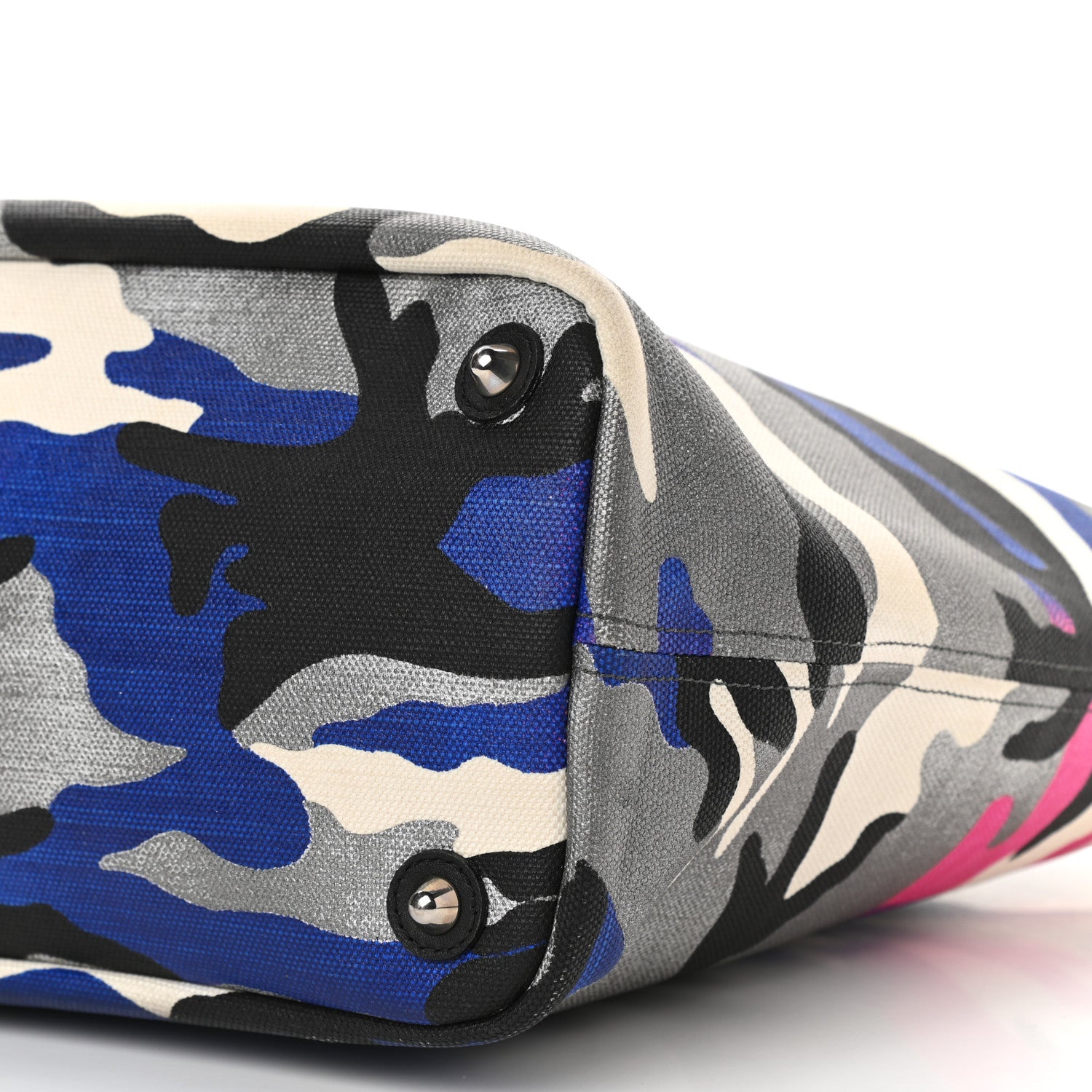 Christian Dior Canvas Large Camouflage Anselm Reyle Tote 10 of 11