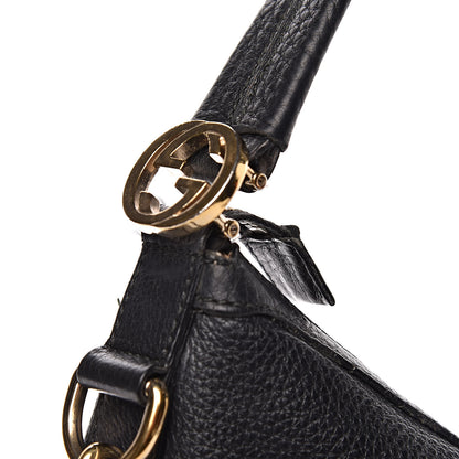 Gucci Pebbled Calfskin Small Miss GG Hobo Black 16 of 18