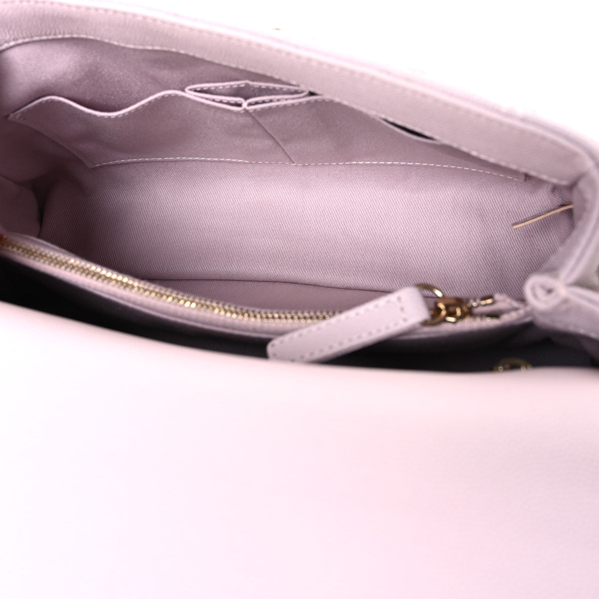 Chanel Caviar Quilted Small Coco Handle Flap Lilas Lilac 5 of 11