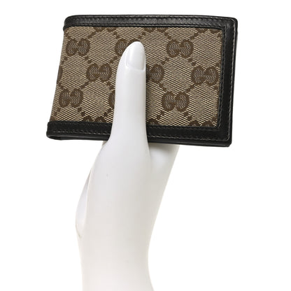 Gucci Monogram Mini Bi-Fold Wallet Brown Dark Brown 2 of 7