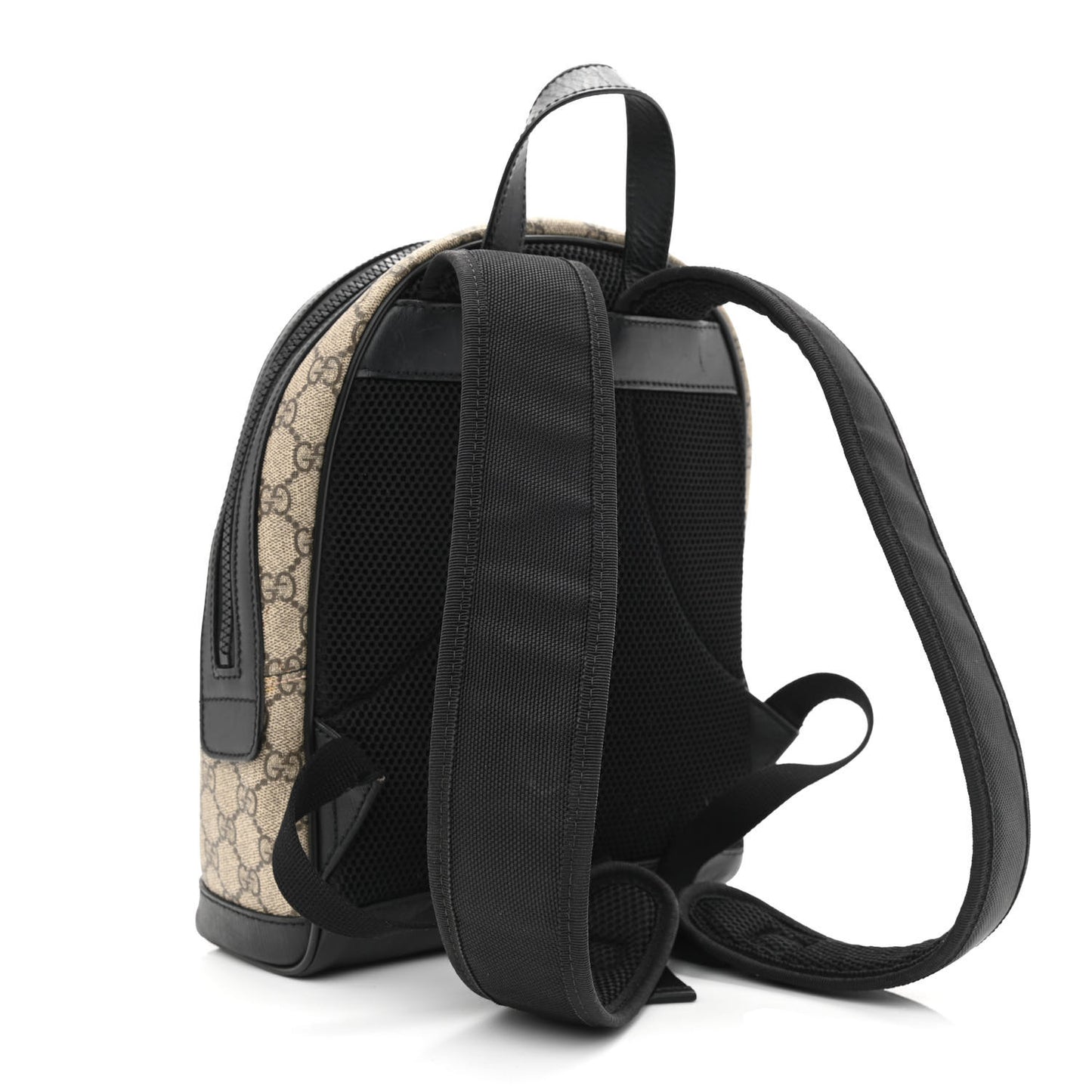 GG Supreme Monogram Small Eden Day Backpack Black