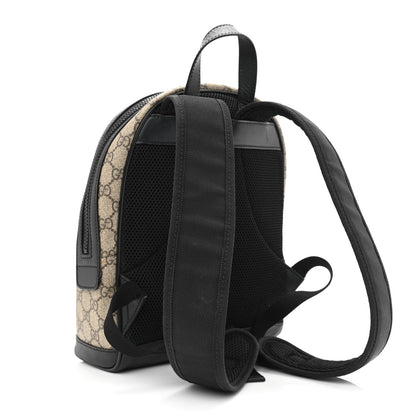Gucci GG Supreme Monogram Small Eden Day Backpack Black 3 of 10