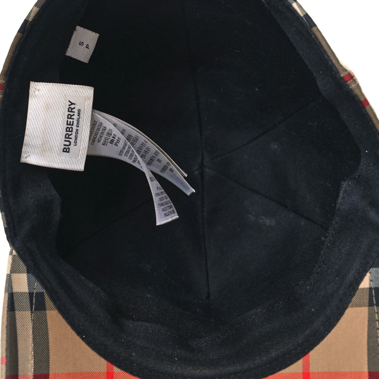 Burberry Technical Cotton Giant Baseball Cap S Archive Beige 6 of 9