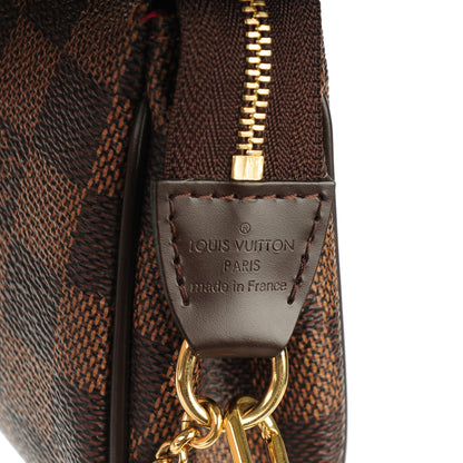 Louis Vuitton Damier Ebene Eva Clutch 6 of 7