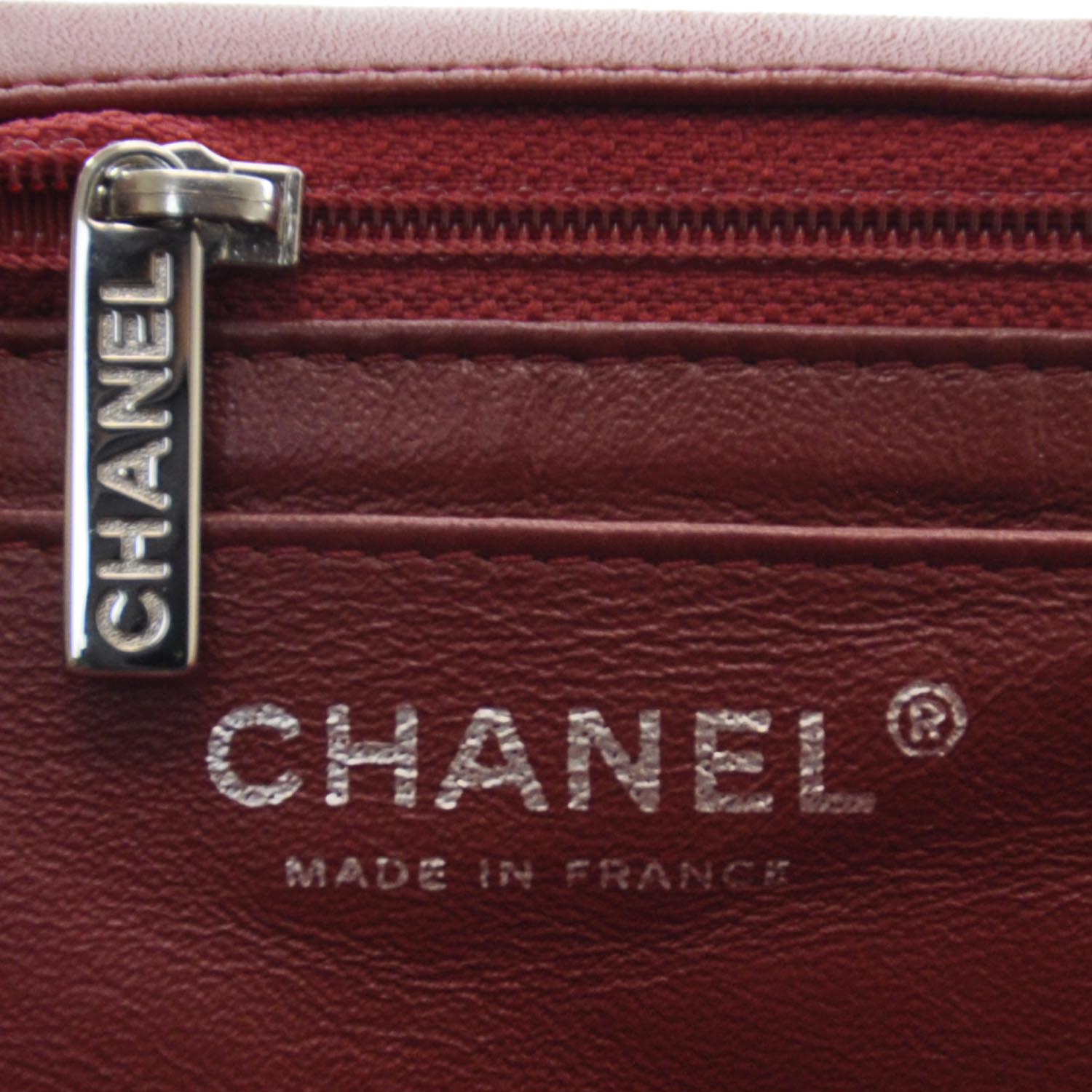 Chanel Lambskin Jumbo Single Flap Red 7 of 9