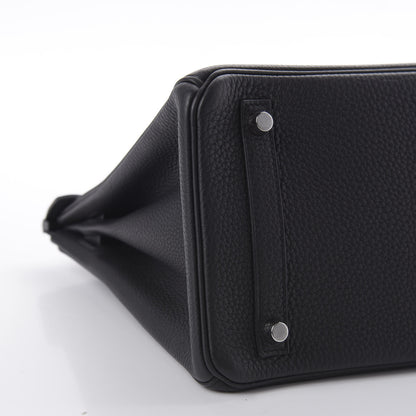 Hermes Togo Birkin 30 Black 6 of 11