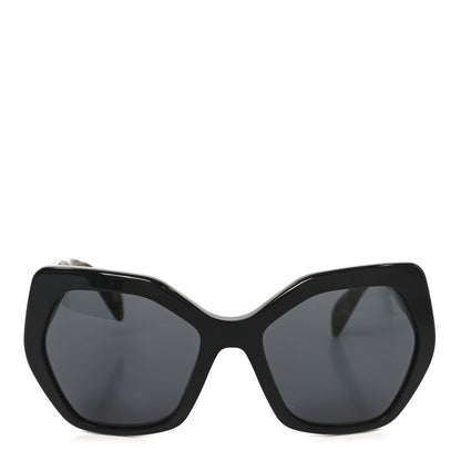 Prada Acetate Sunglasses SPR 16R Black Tortoise Grey 2 of 7