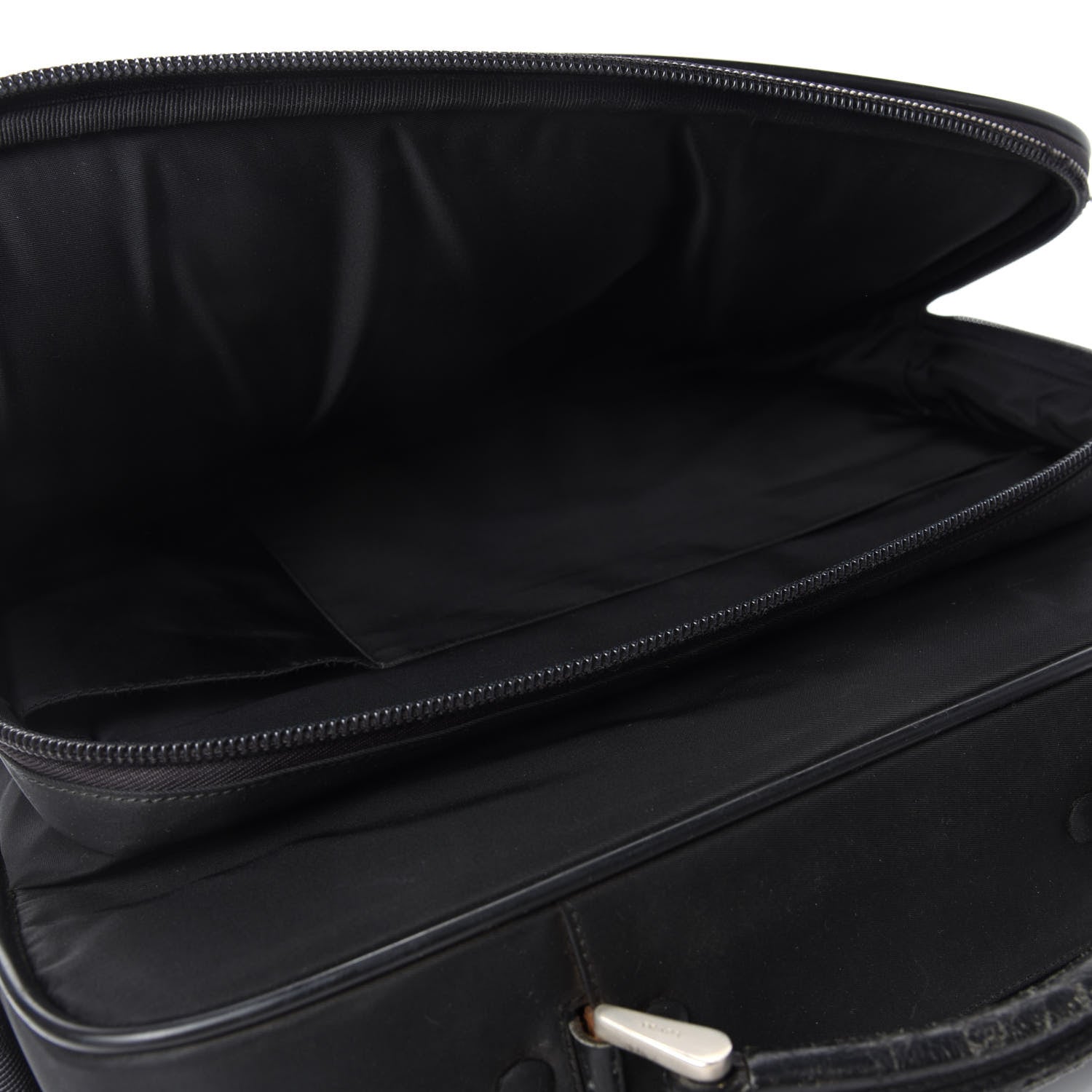 Prada Tessuto Nylon Travel Bag Black 7 of 14